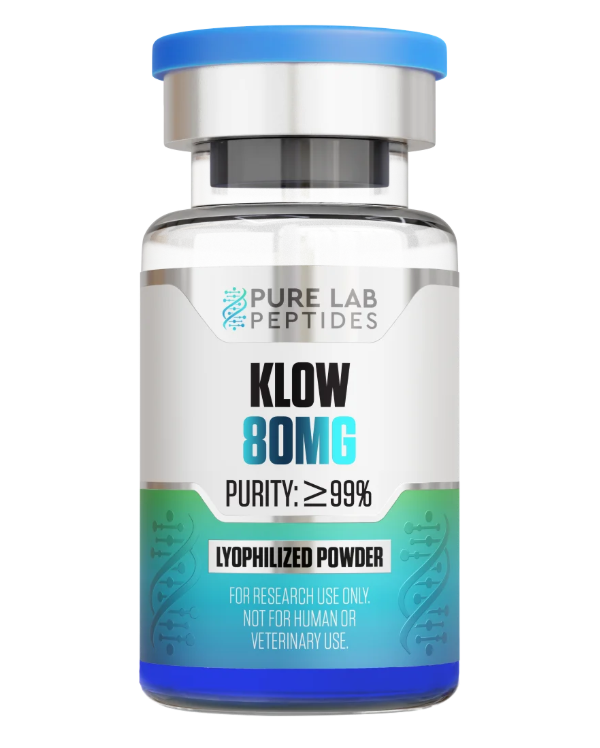 KLOW (TB-500 10mg + BPC-157 10mg + KPV 10mg + GHK-Cu 50mg)