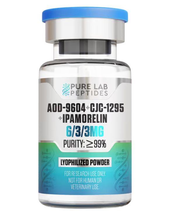 AOD-9604 + CJC-1295 + Ipamorelin